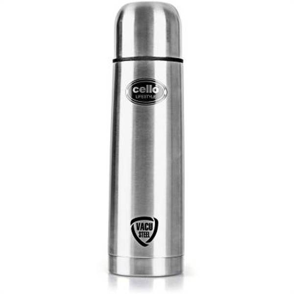 Cello Lifestyle 500 ml Flask (Pack of 1 Silver Steel)